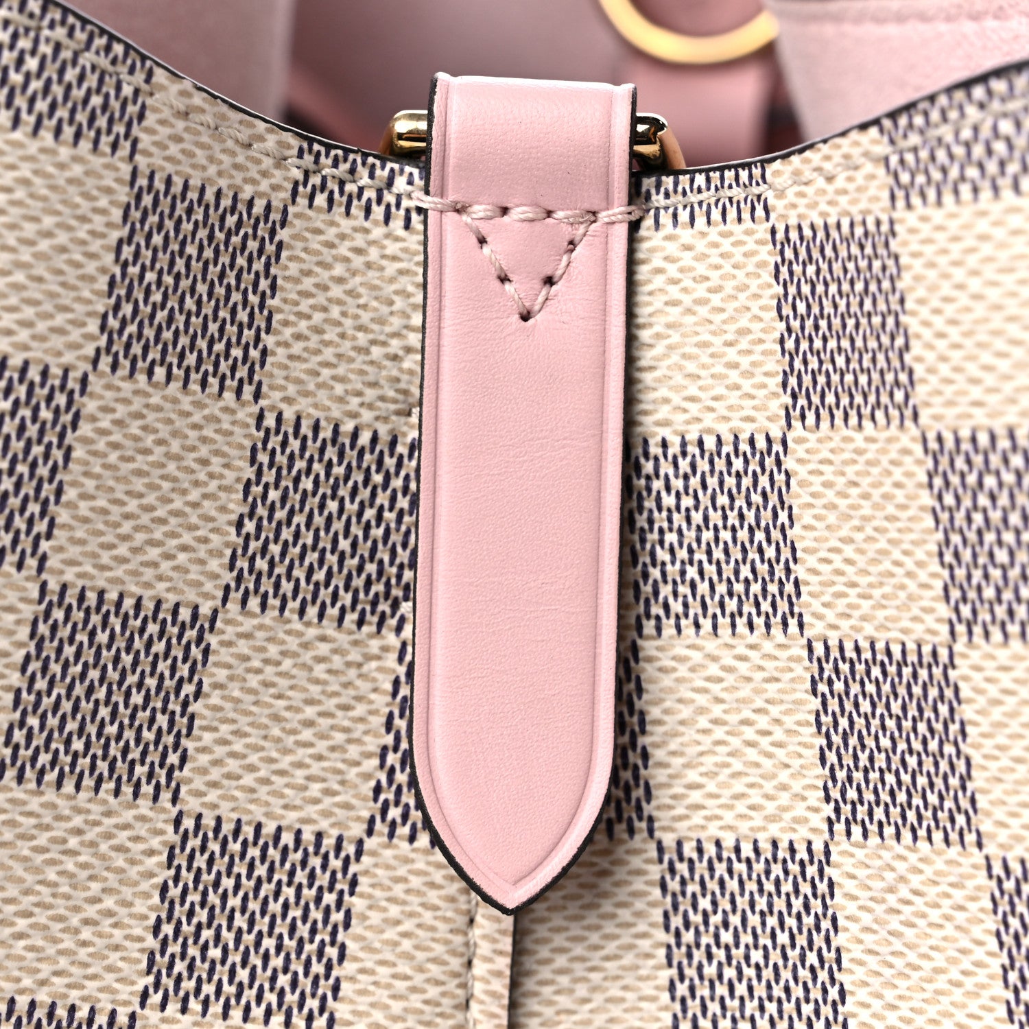 Louis Vuitton Damier Azur Neonoe MM Eau De Rose 7 of 9