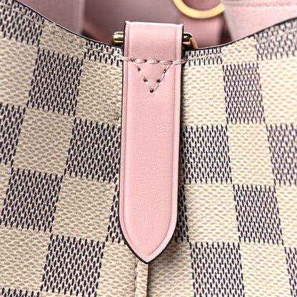 Louis Vuitton Damier Azur Neonoe MM Eau De Rose 7 of 9