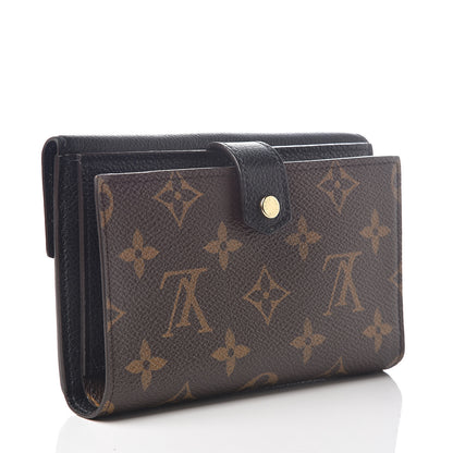 Louis Vuitton Monogram Pallas Compact Wallet Black 2 of 5