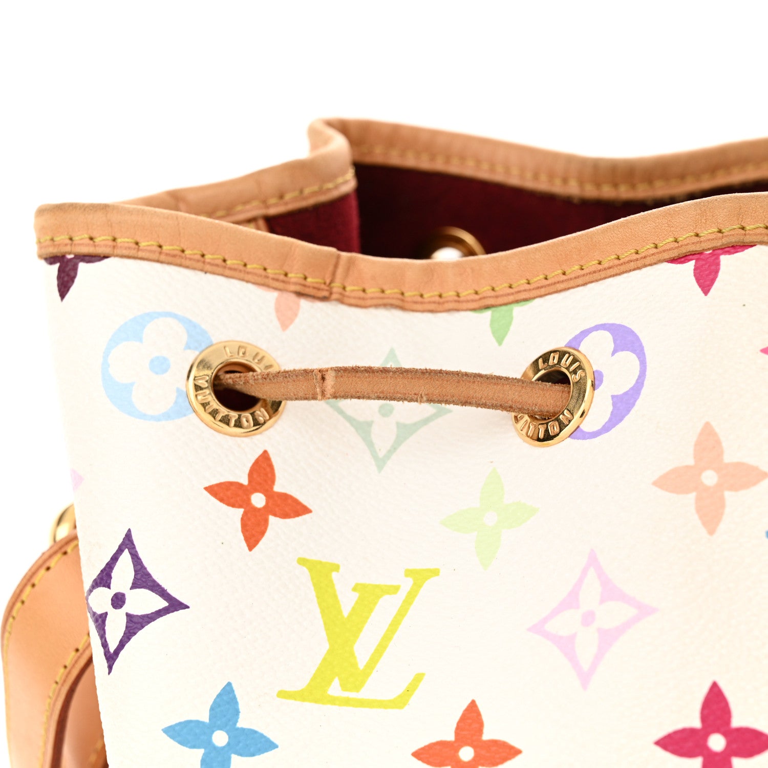Louis Vuitton Monogram Multicolor Petit Noe White 15 of 15