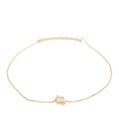 David Yurman 18K Yellow Gold Diamond Paveflex Station Bracelet 2 of 5