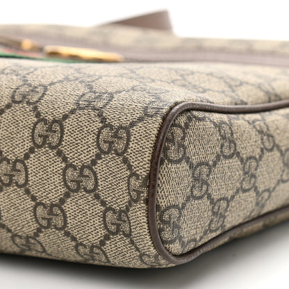 Gucci GG Supreme Monogram Web Medium Ophidia Messenger Bag Brown 10 of 10