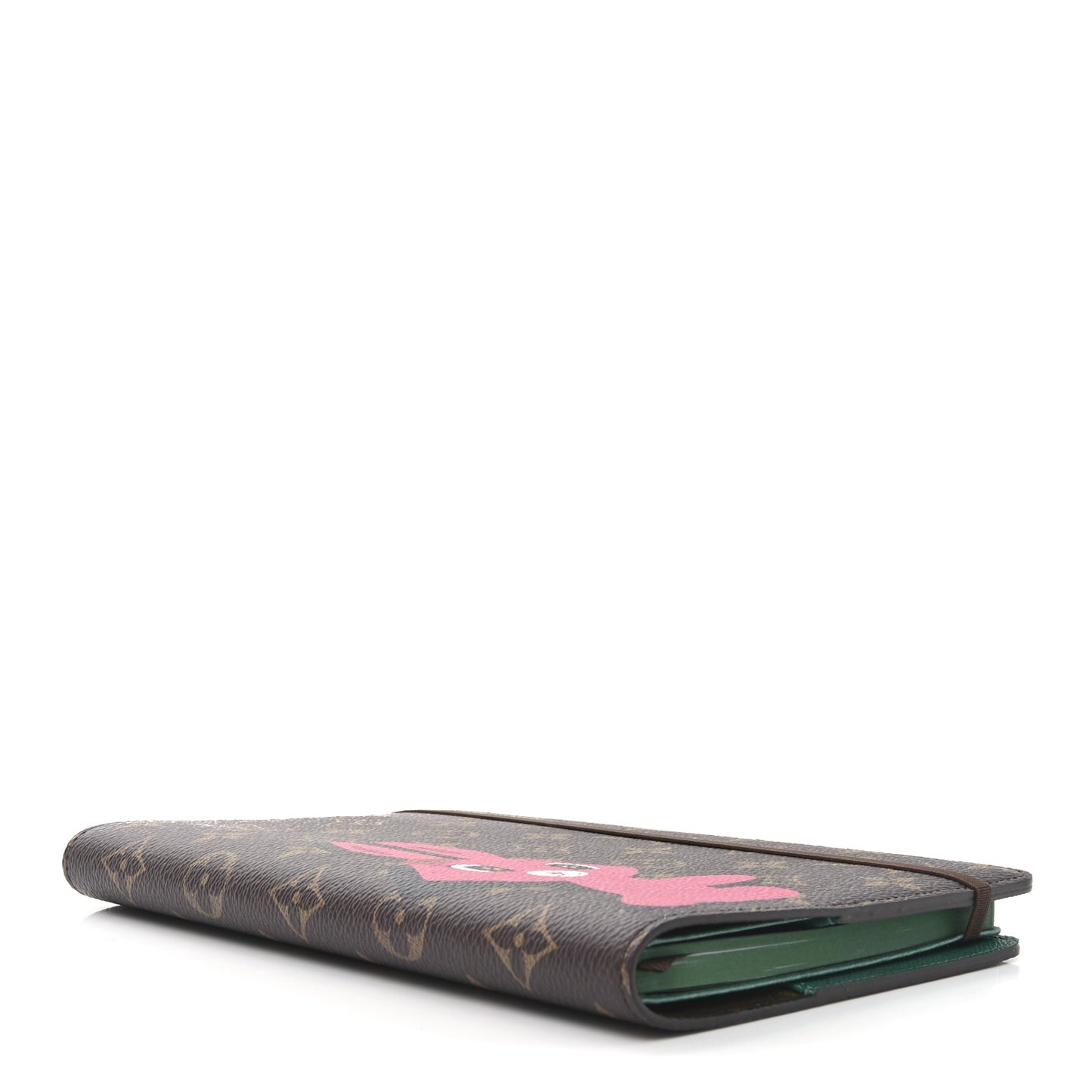 LV X SY Monogram Rabbit Emily Notebook Cover MM Pink