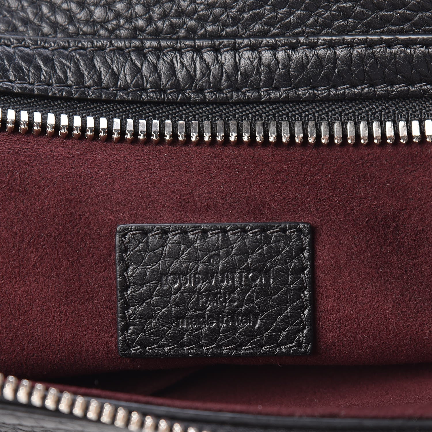 Louis Vuitton Taurillon Armand Messenger Black 7 of 10