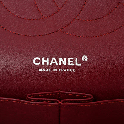 Chanel Patent Calfskin Quilted Jumbo Double Flap Red 6 of 14