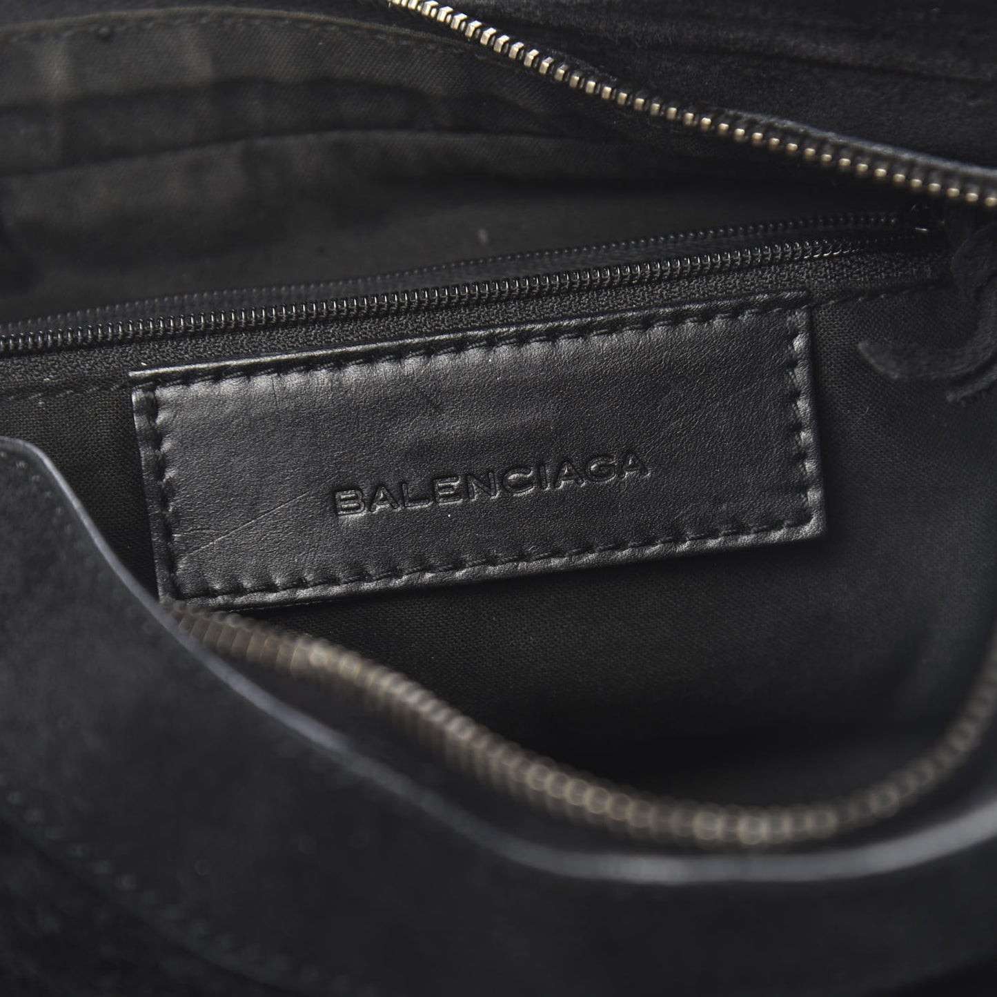 Baby Daim Suede Classic Hardware First Black