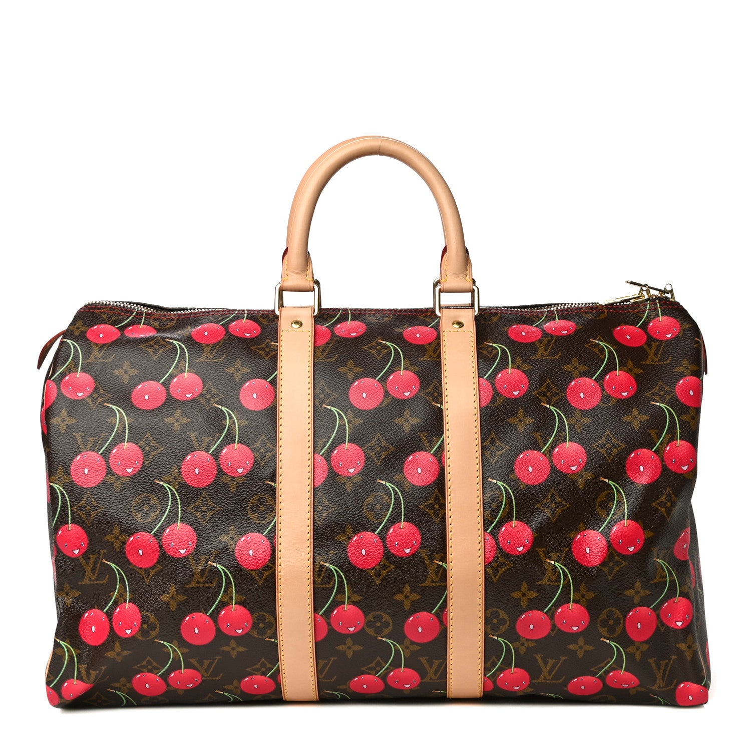 Louis Vuitton Monogram Cerises Keepall 45 1 of 10