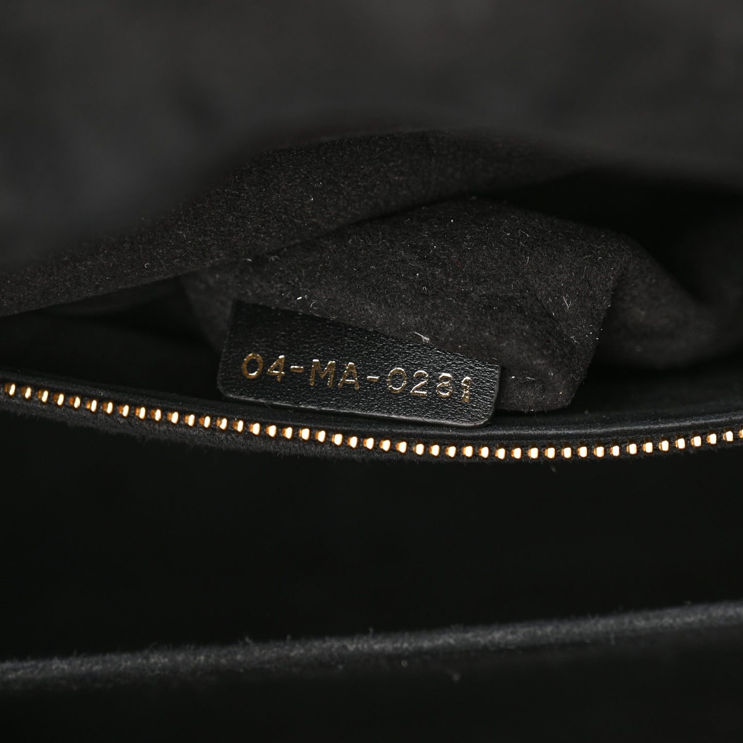 Lambskin Cannage Large Lady Dior Black