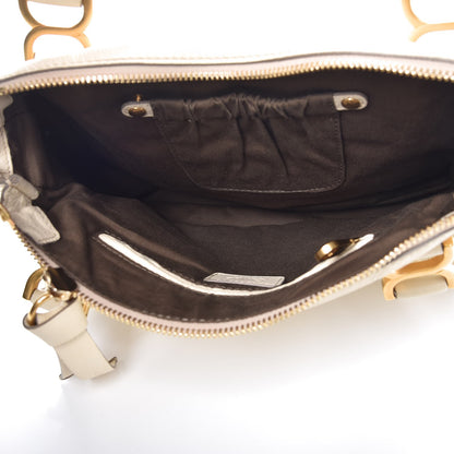 Chloe Calfskin Medium Marcie Satchel Cream 5 of 7