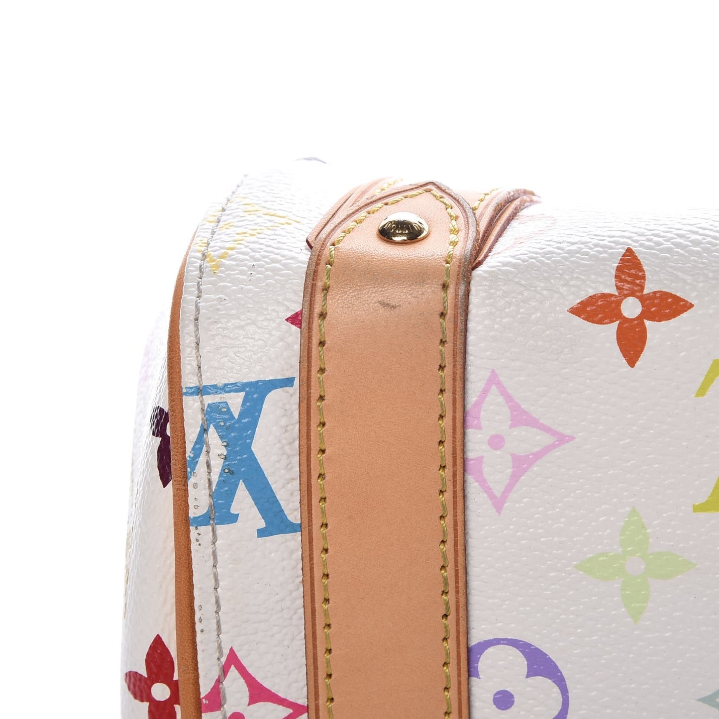 Monogram Multicolor Priscilla White