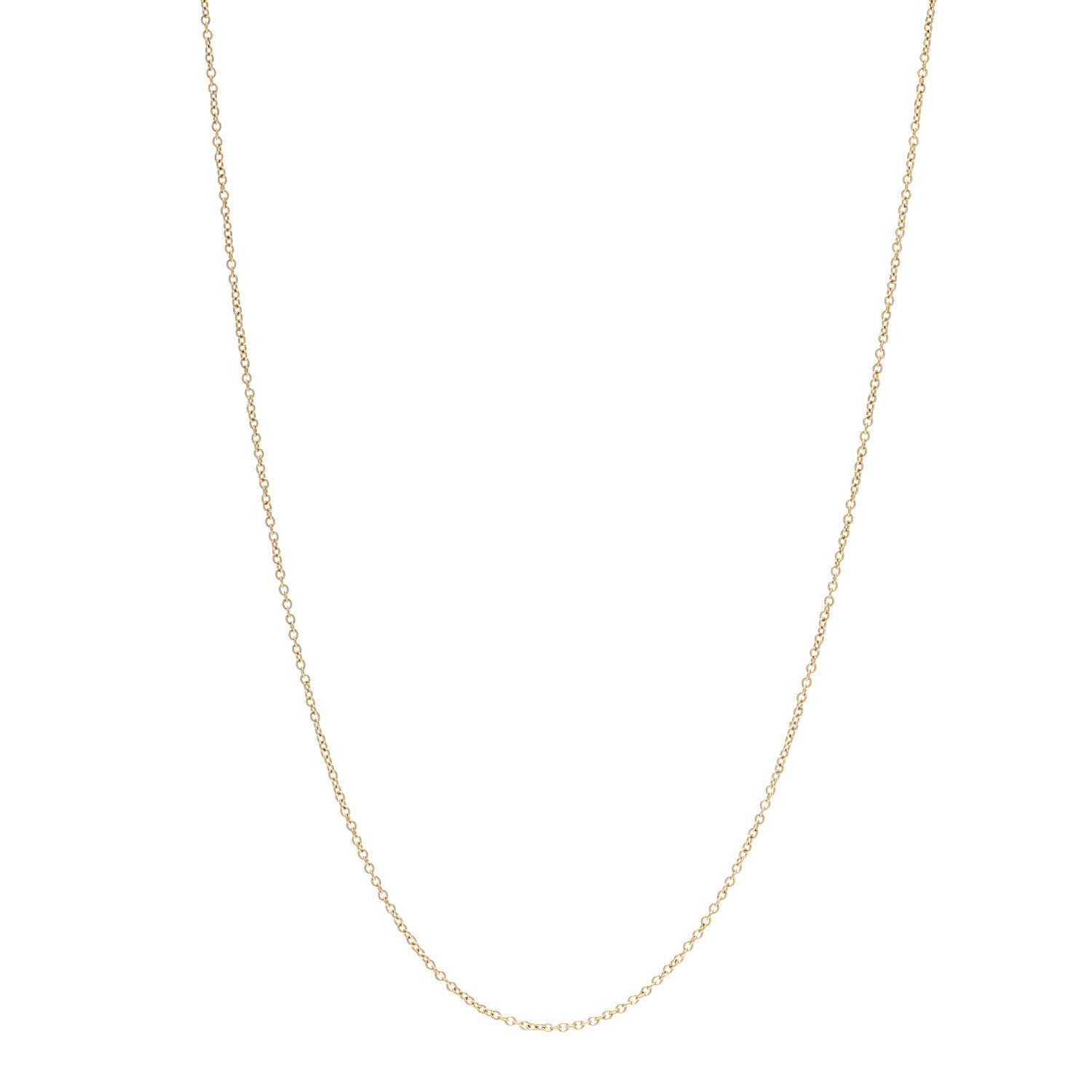 Tiffany 18K Yellow Gold Small Chain Necklace 20" 1 of 5