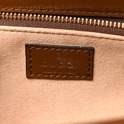 Gucci GG Supreme Monogram Azalea Calfskin Horsebit 1955 Shoulder Bag Beige Brown Sugar 6 of 10