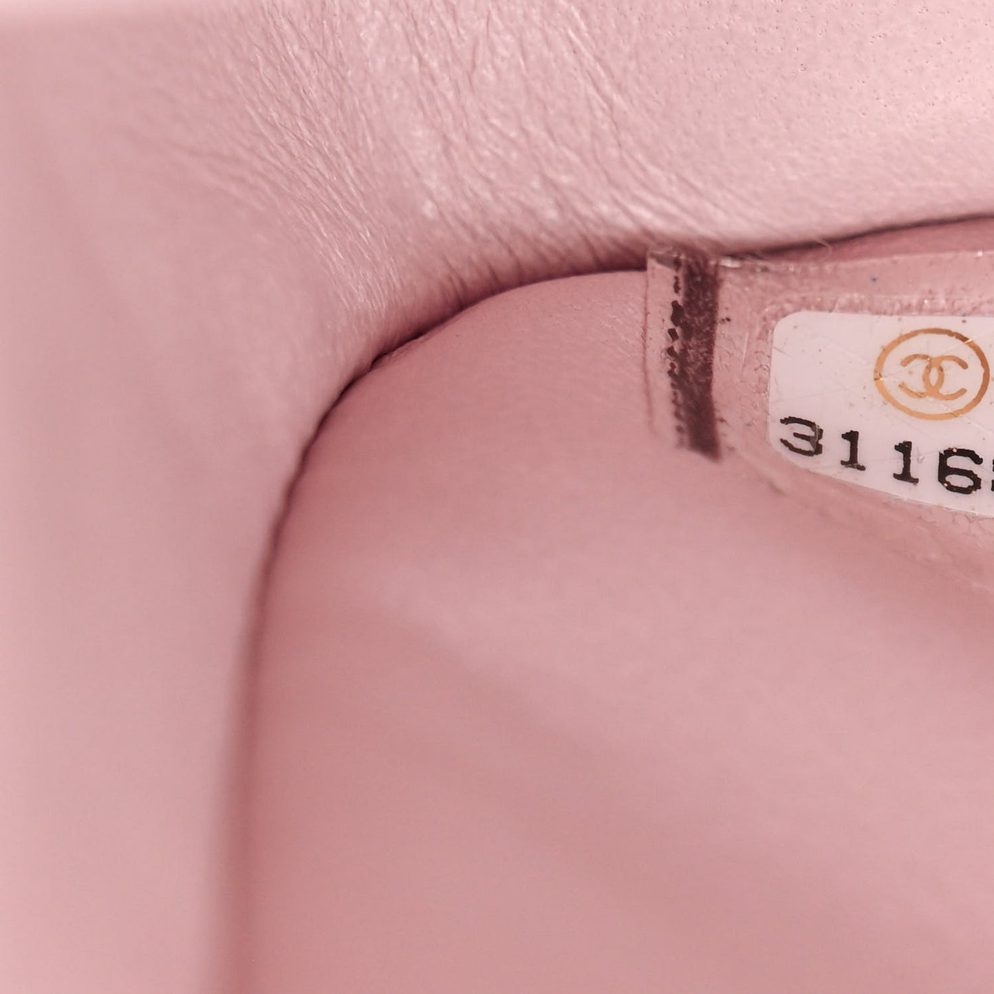 Caviar Quilted Medium Double Flap Light Pink