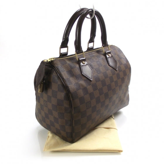 Louis Vuitton Damier Ebene Speedy 25 3 of 8