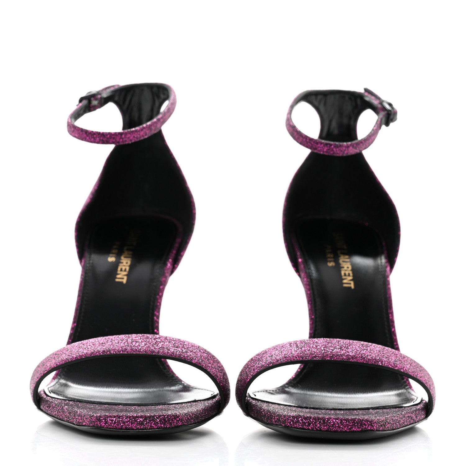 Saint Laurent Evora Amber 85 Astrap Sandals 37 Pink 2 of 9