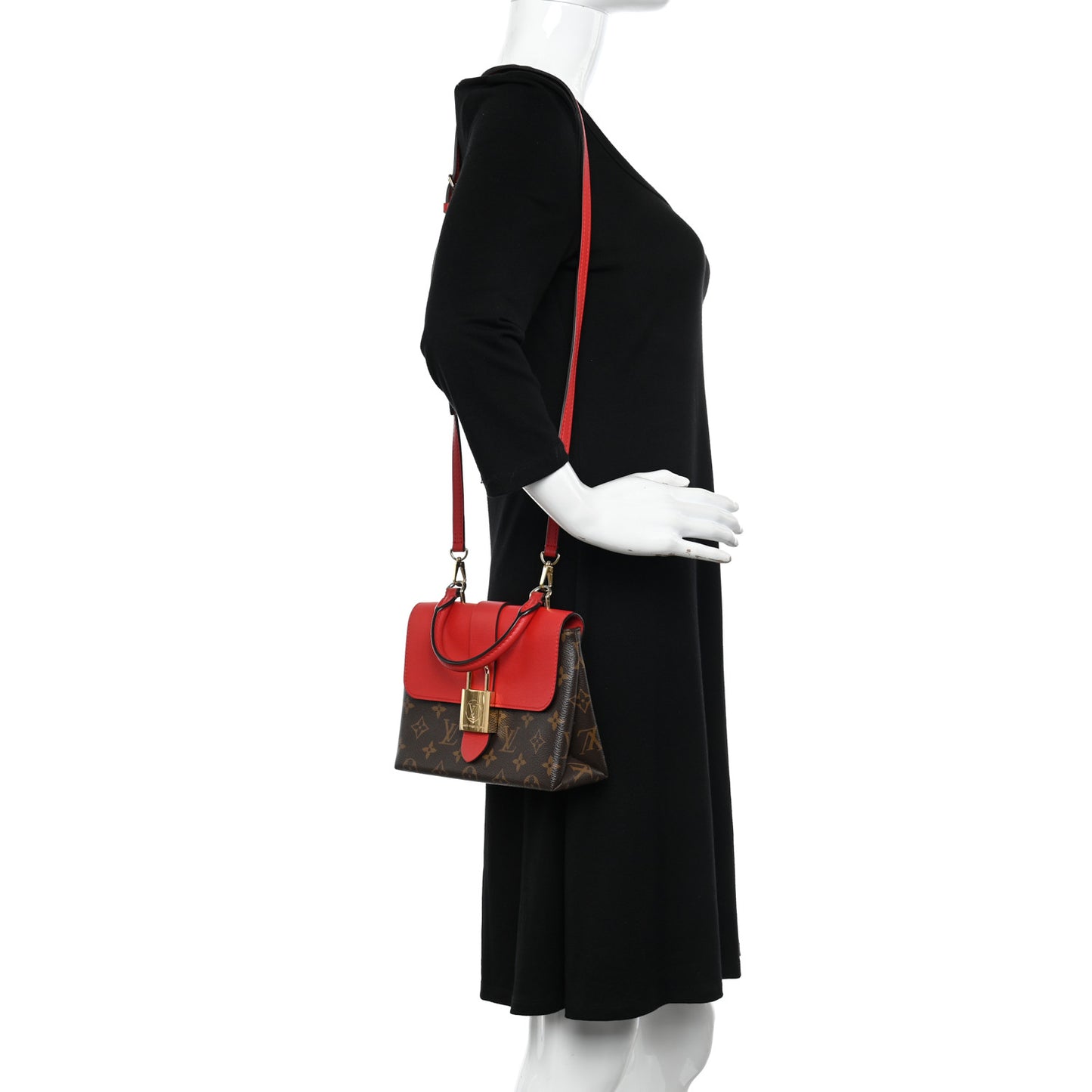 Monogram Locky BB Coquelicot