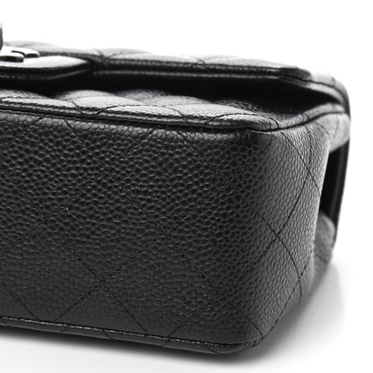 Chanel Caviar Quilted Mini Rectangular Flap Black 7 of 9