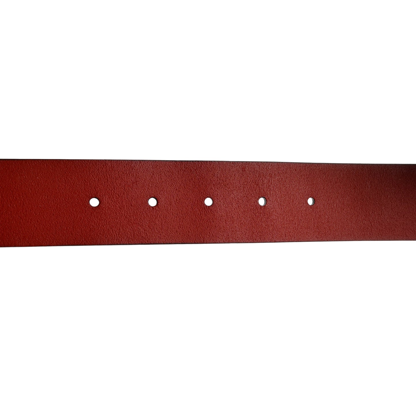 Selleria Calfskin Nickel Interlocking G 37mm Belt 90 36 Rosso