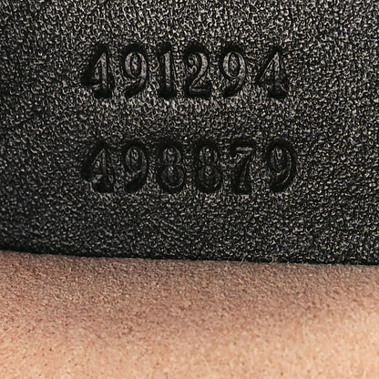 Gucci Calfskin Matelasse GG Marmont Belt Bag 85 34 Black 7 of 14