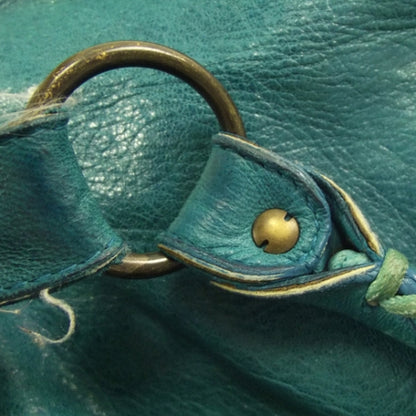 Balenciaga Leather Day Hobo Turquoise 13 of 13