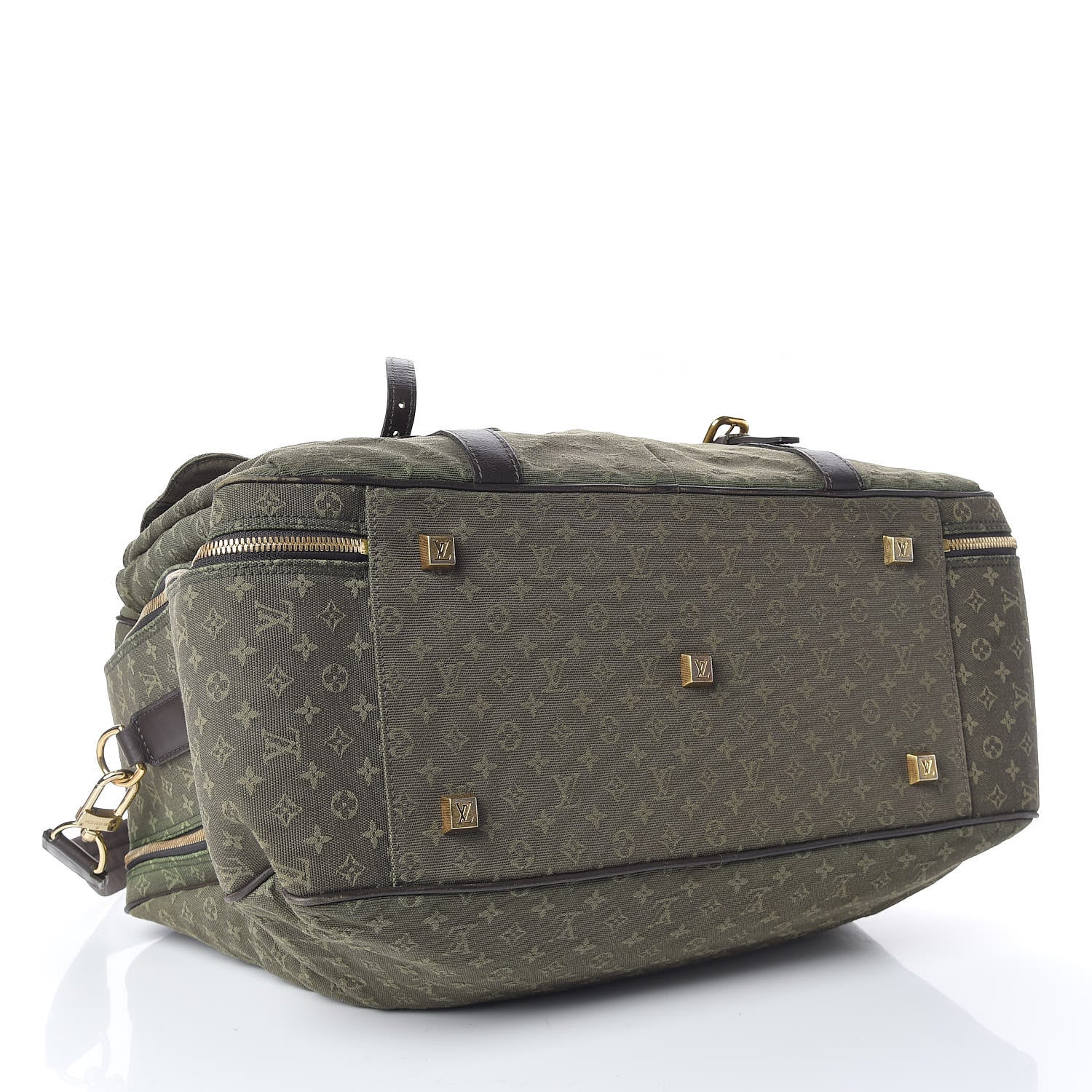 Louis Vuitton Mini Monogram Claudine Kaki TST 5 of 16