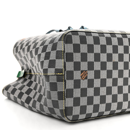 Louis Vuitton Damier Neonoe Black White 9 of 10