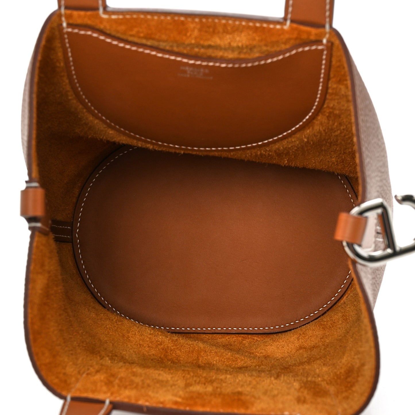 Taurillon Clemence Swift In-The-Loop 18 Bag Gold