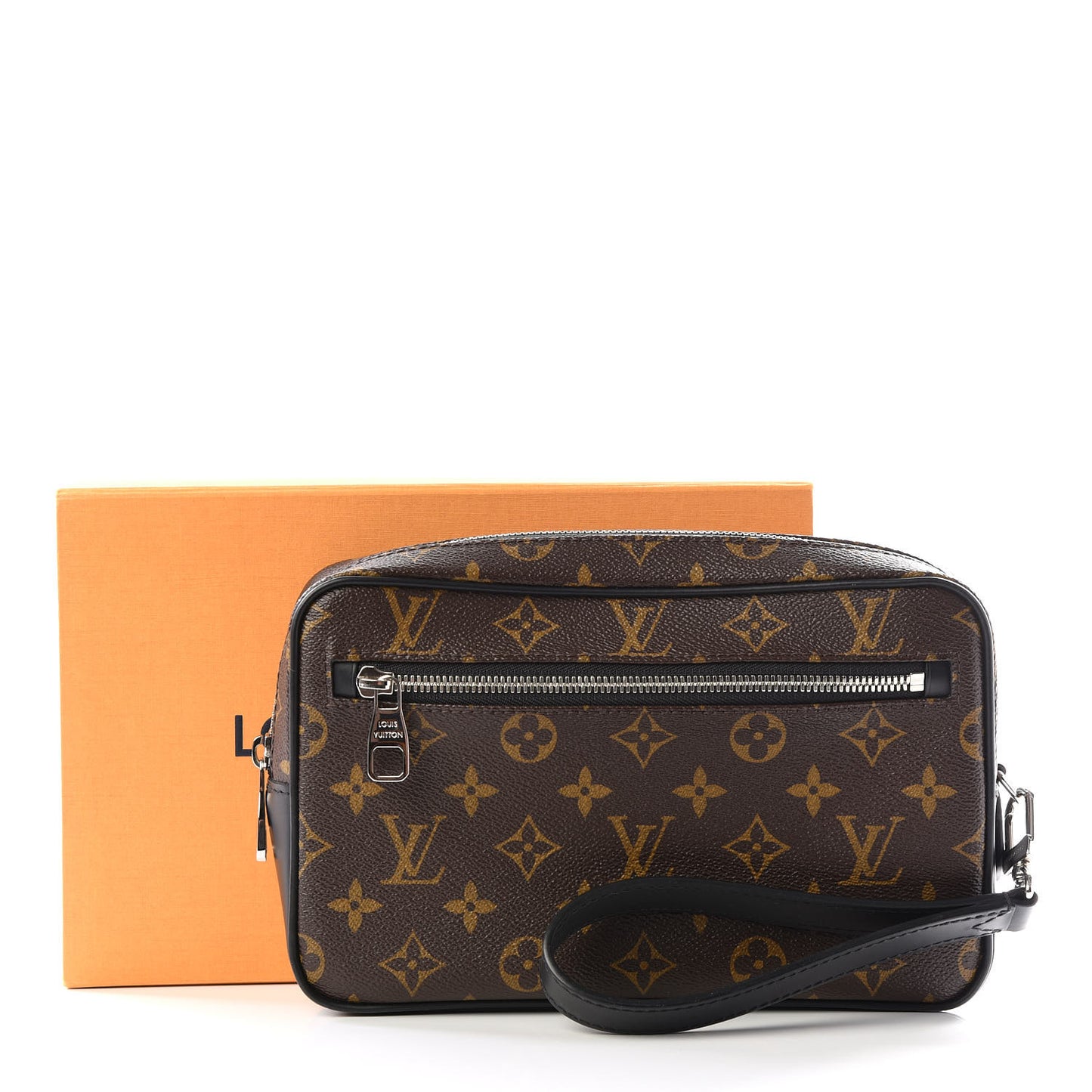 Monogram Macassar Kasai Clutch Black