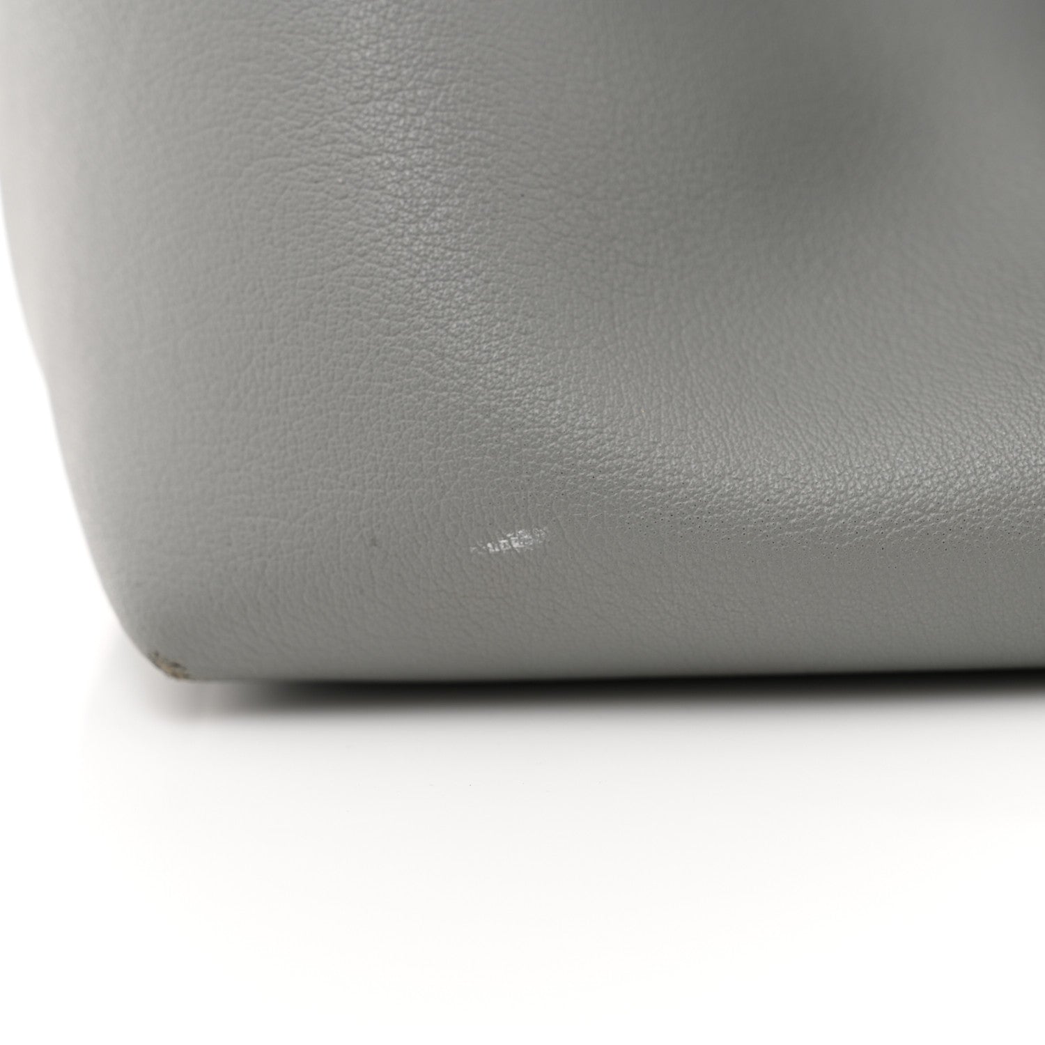 Saint Laurent Calfskin Large Shopping Tote Granite 13 of 14