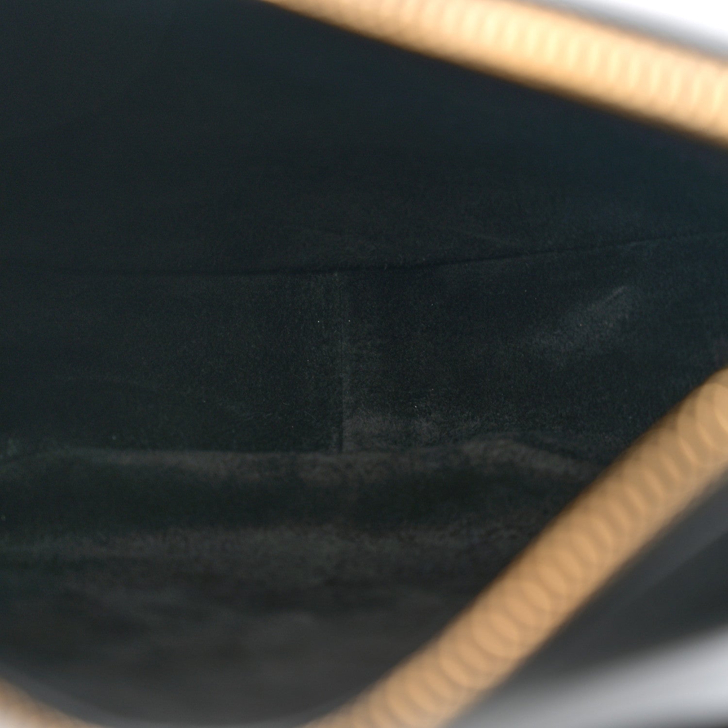 Celine Supple Calfskin Cuir Triomphe Small Heloise Shoulder Bag Black 5 of 10