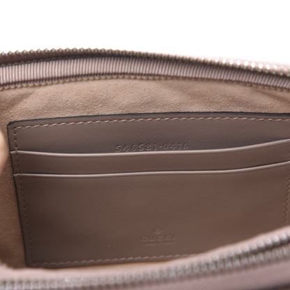 Gucci Calfskin Matelasse Mini GG Marmont Chain Crossbody Bag Porcelain Rose 7 of 11