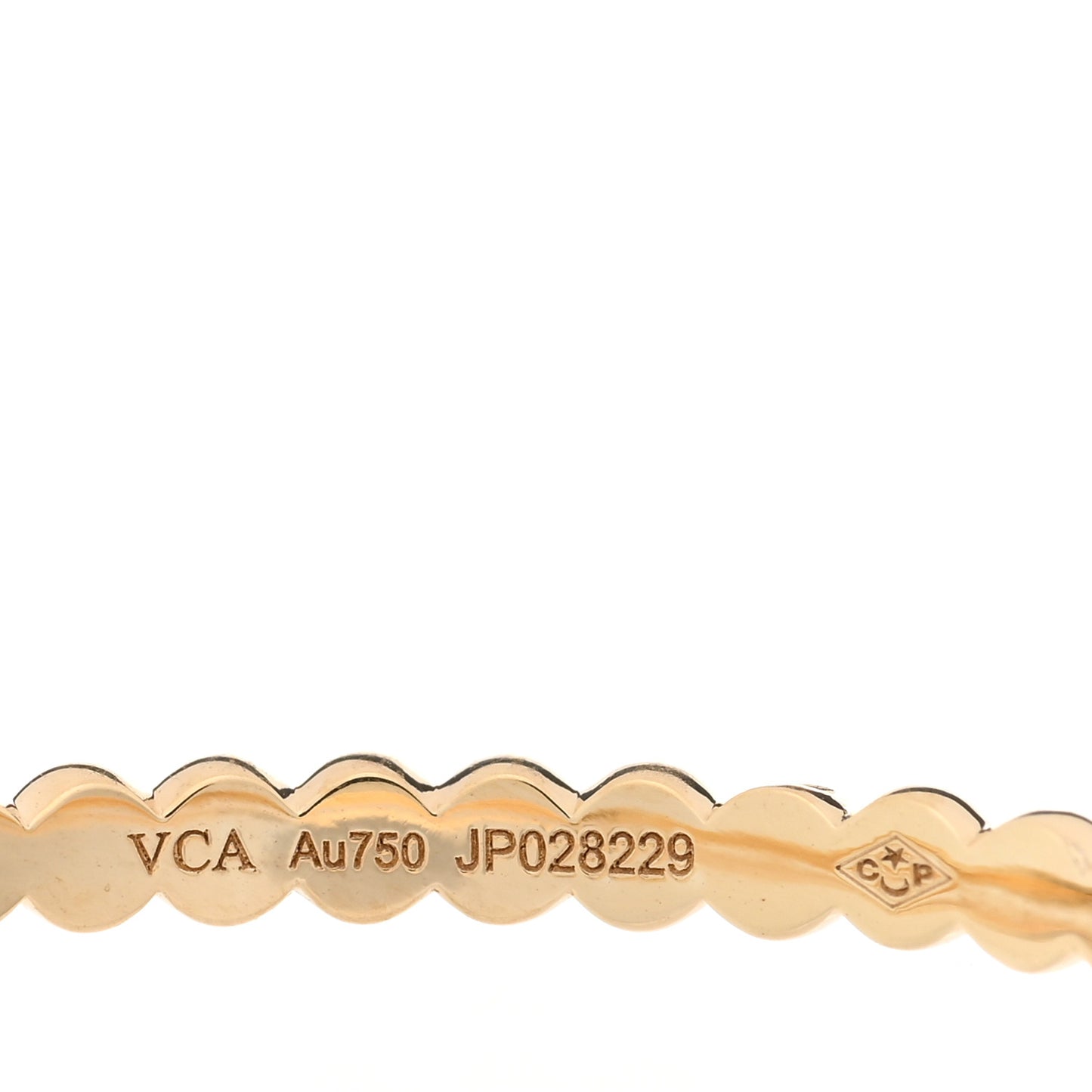 18K Yellow Gold Small Perlee Hoop Earrings