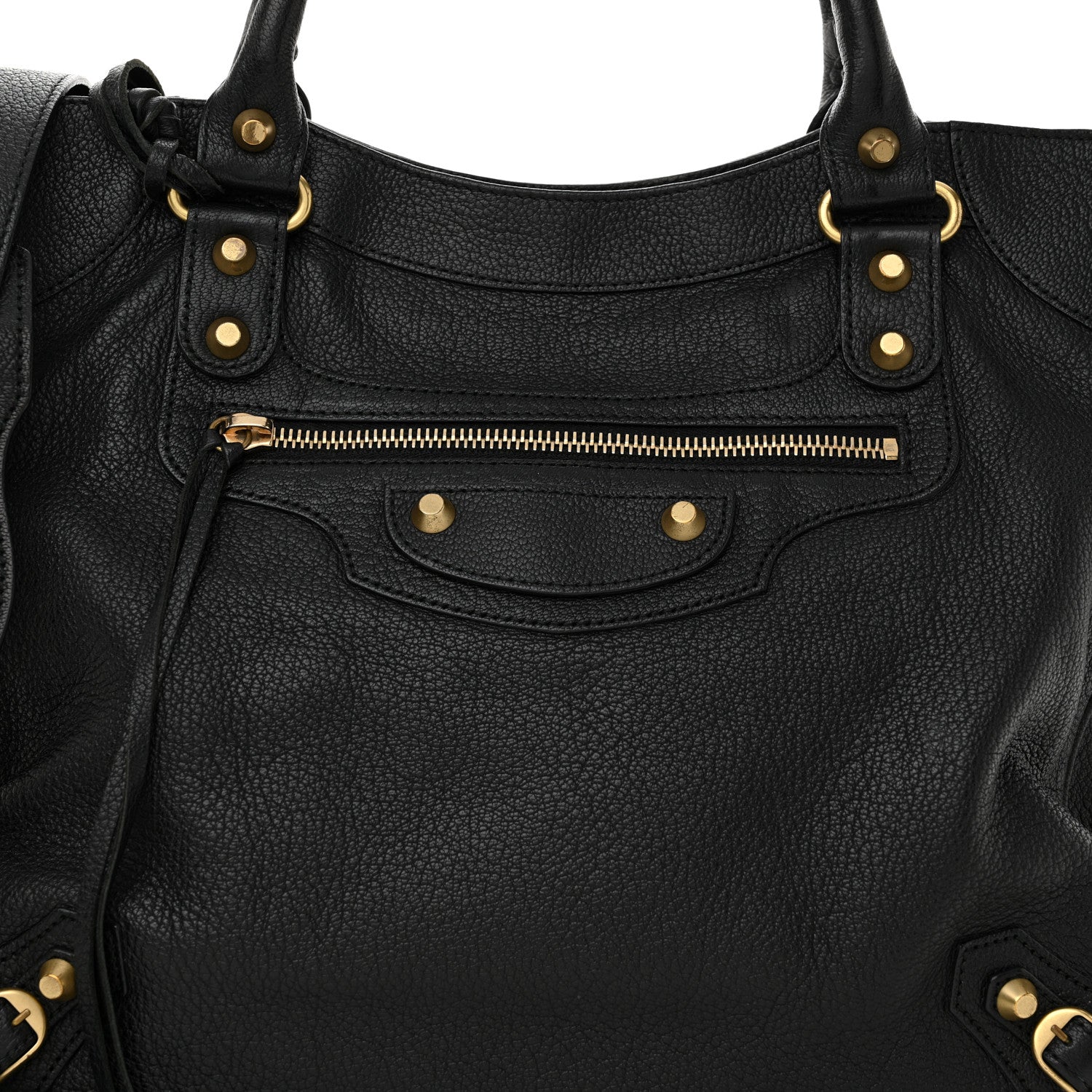 Balenciaga Chevre Classic Gold Hardware Velo Black 9 of 12