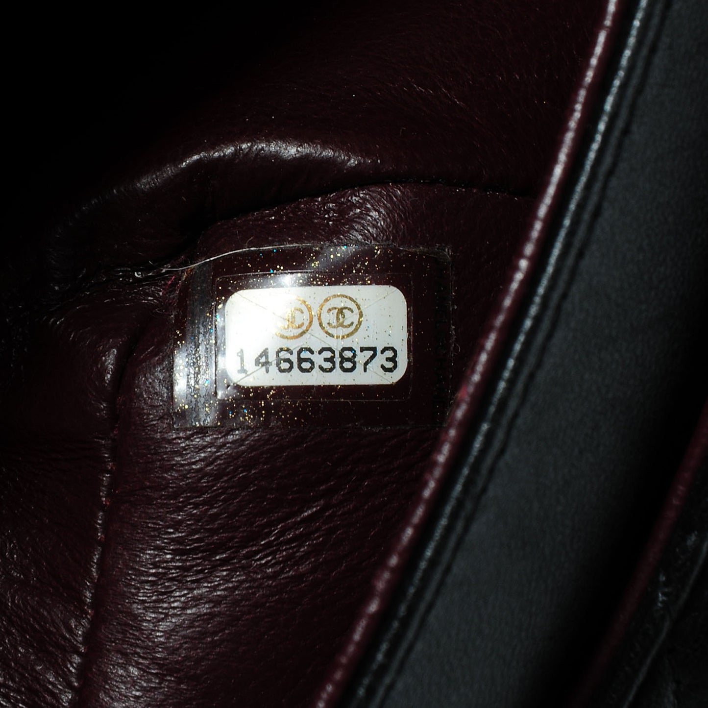 Lambskin Quilted Maxi Double Flap Black