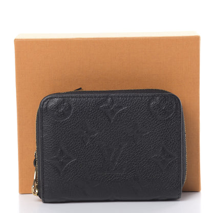 Louis Vuitton Empreinte Zippy Coin Purse Black 8 of 8