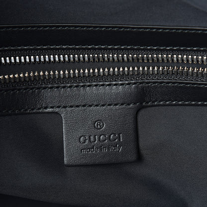 Gucci Calfskin Small GucciGhost Drawstring Backpack Black 5 of 9
