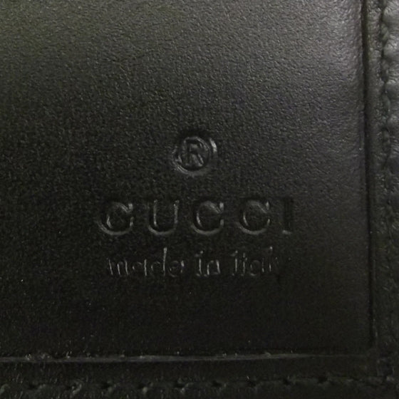 GG Monogram Card Case Navy