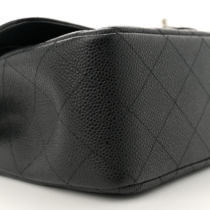 Chanel Caviar Quilted Jumbo Double Flap Black 9 of 11