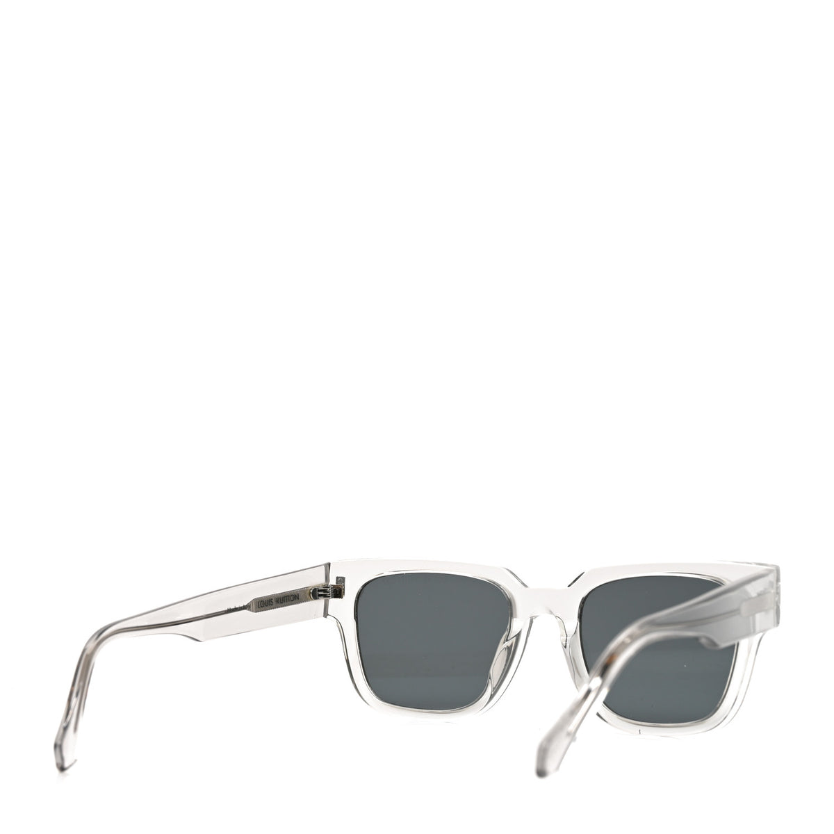 Acetate Escape Square Sunglasses Z1498E Transparent