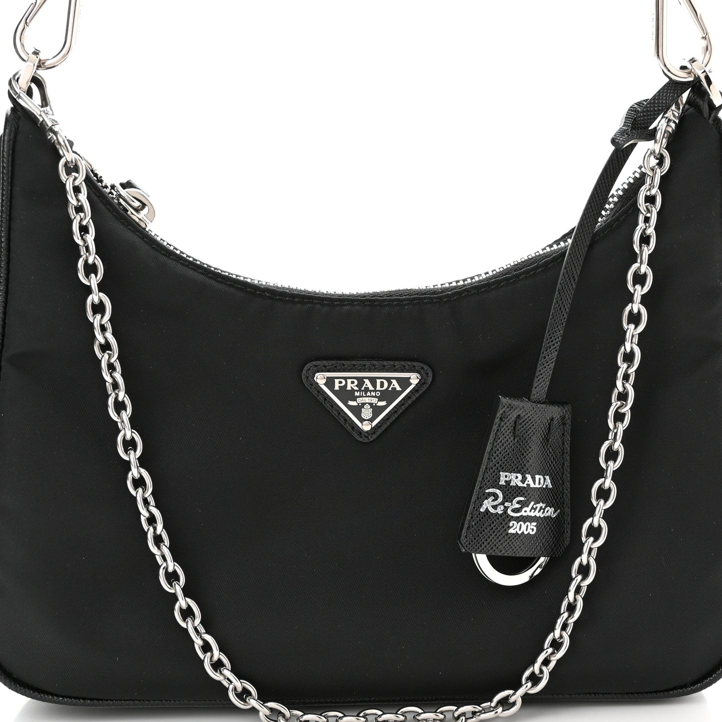 Nylon Re-Edition 2005 Shoulder Bag Black