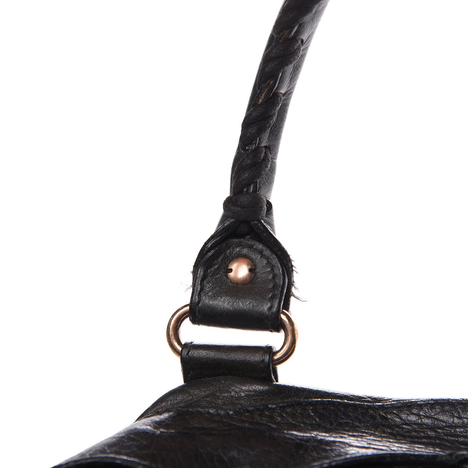 Balenciaga Agneau Giant 12 Rose Gold Hardware Town Black 14 of 16