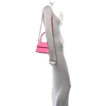 Jacquemus Smooth Calfskin Le Chiquito Moyen Neon Pink 2 of 9