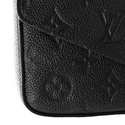 Louis Vuitton Empreinte Pochette Felicie Chain Wallet Black 12 of 15