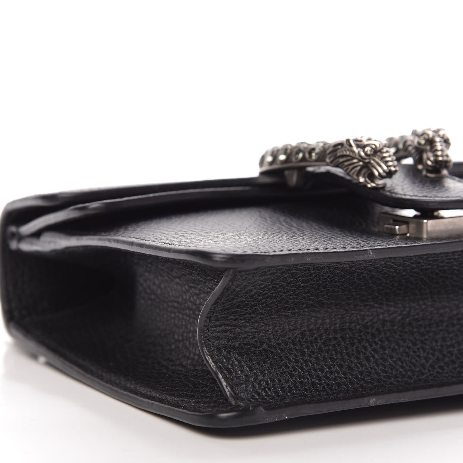 Gucci Calfskin Mini Dionysus Shoulder Bag Black 6 of 10