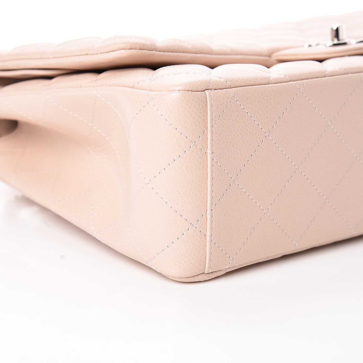 Caviar Maxi Double Flap Light Pink