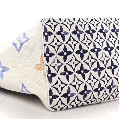 Louis Vuitton Monogram Canvas By The Pool Miami 2.0 Neverfull GM Blue 9 of 10