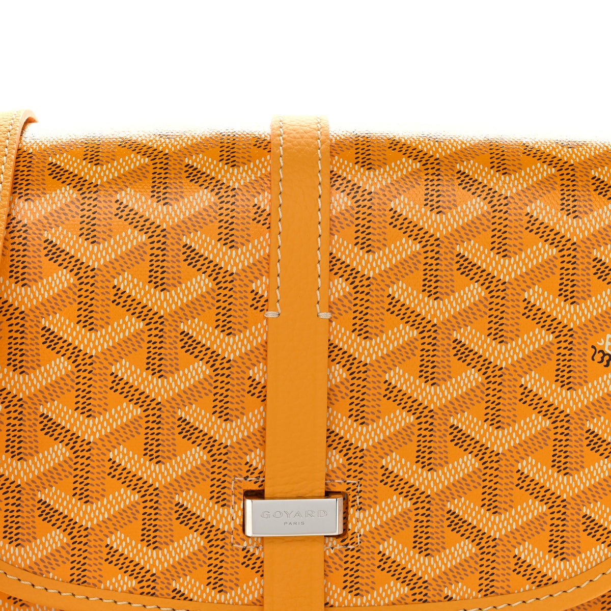 Goyardine Belvedere II PM Messenger Bag Yellow