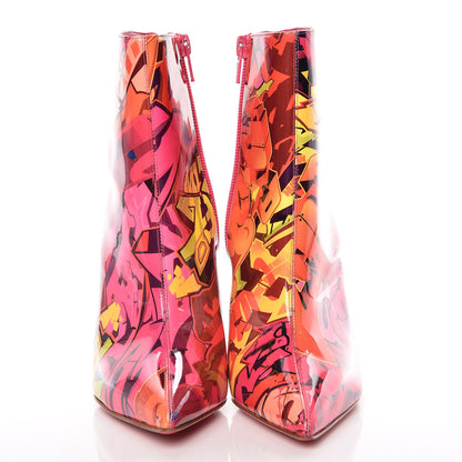 Christian Louboutin Patent Metrograf So Kate Booty 100 Ankle Boots 37 Multicolor 2 of 8