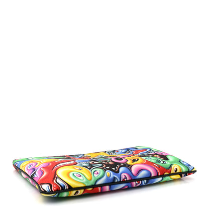 Christian Dior X KENNY SCHARF Nylon Zip Pouch Multicolor 4 of 10