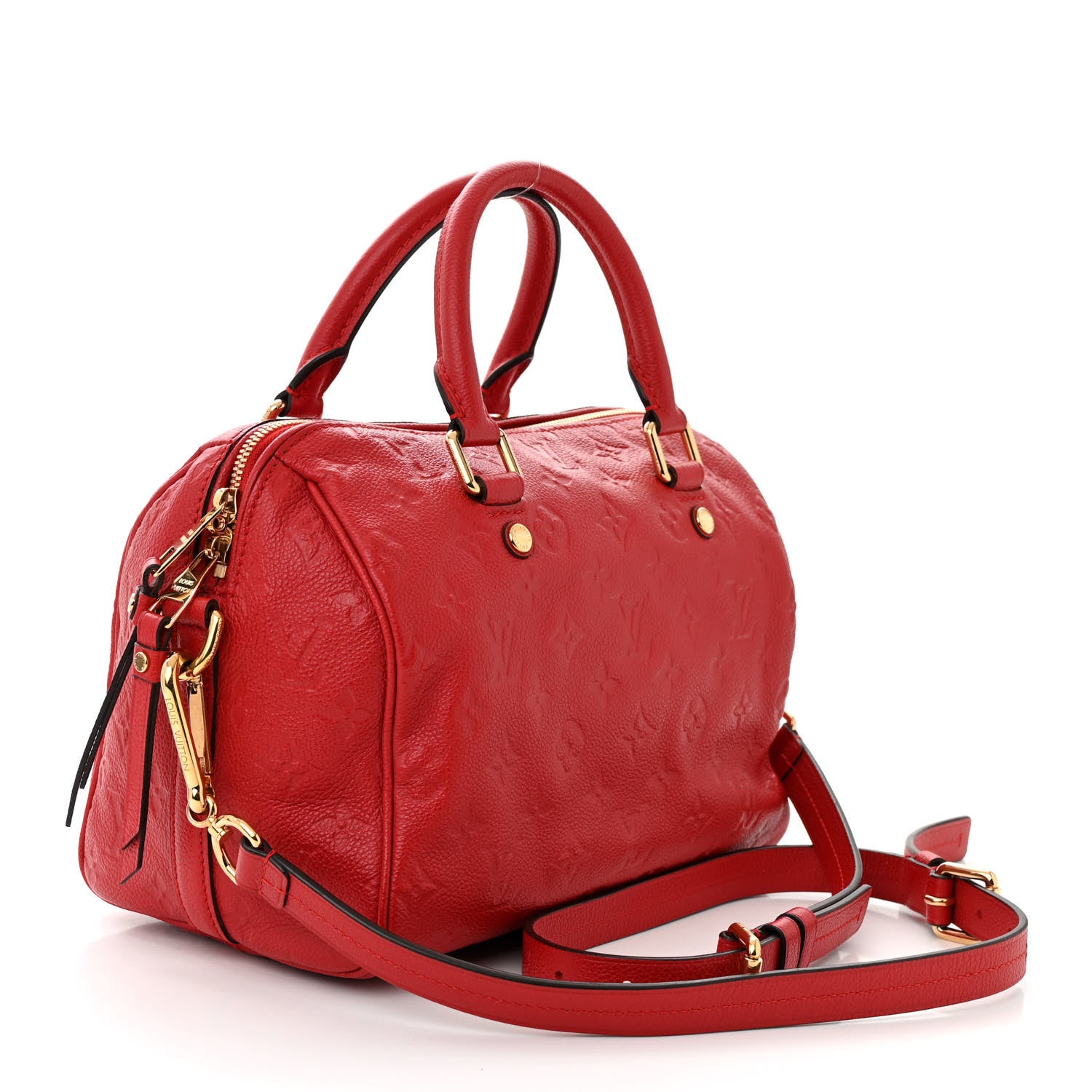 Louis Vuitton Empreinte Speedy Bandouliere 25 Cherry 3 of 11